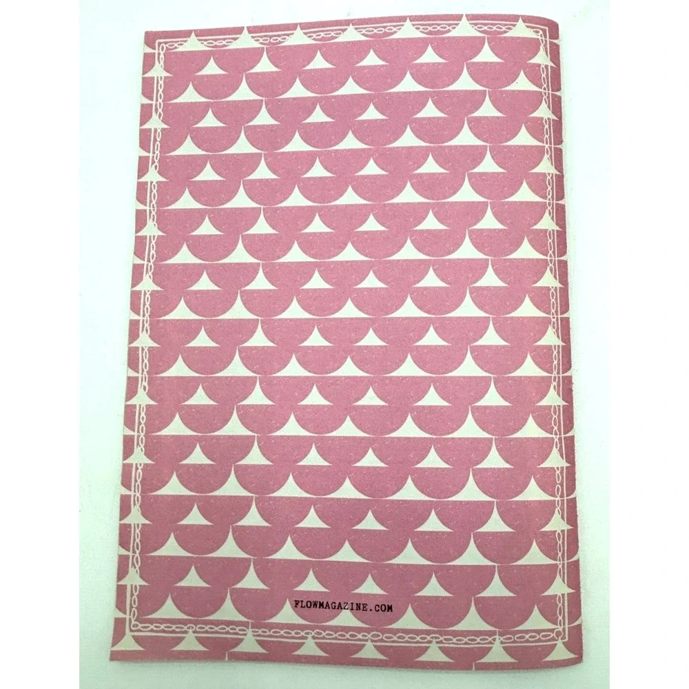 Flow Journal Pack Set of 4 Newsprint Themed Journals‎ Blank Pages Lists Doodles